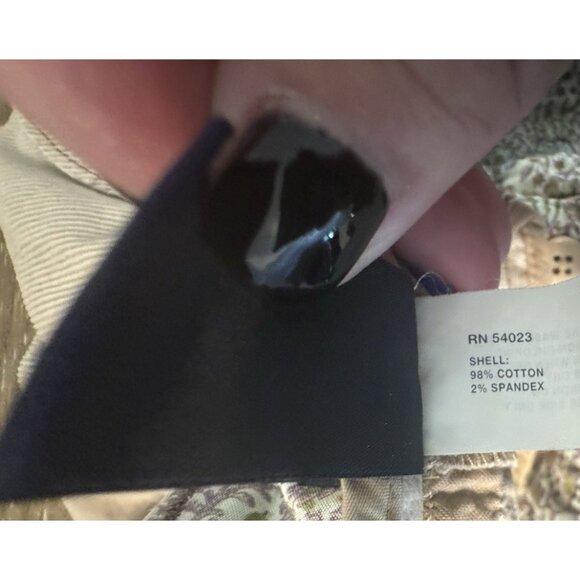 Gap Vtg Tan Beige Corduroy A Line Pockets 6 Stretch Skirt 90s Y2K Preppy Retro - Picture 9 of 9